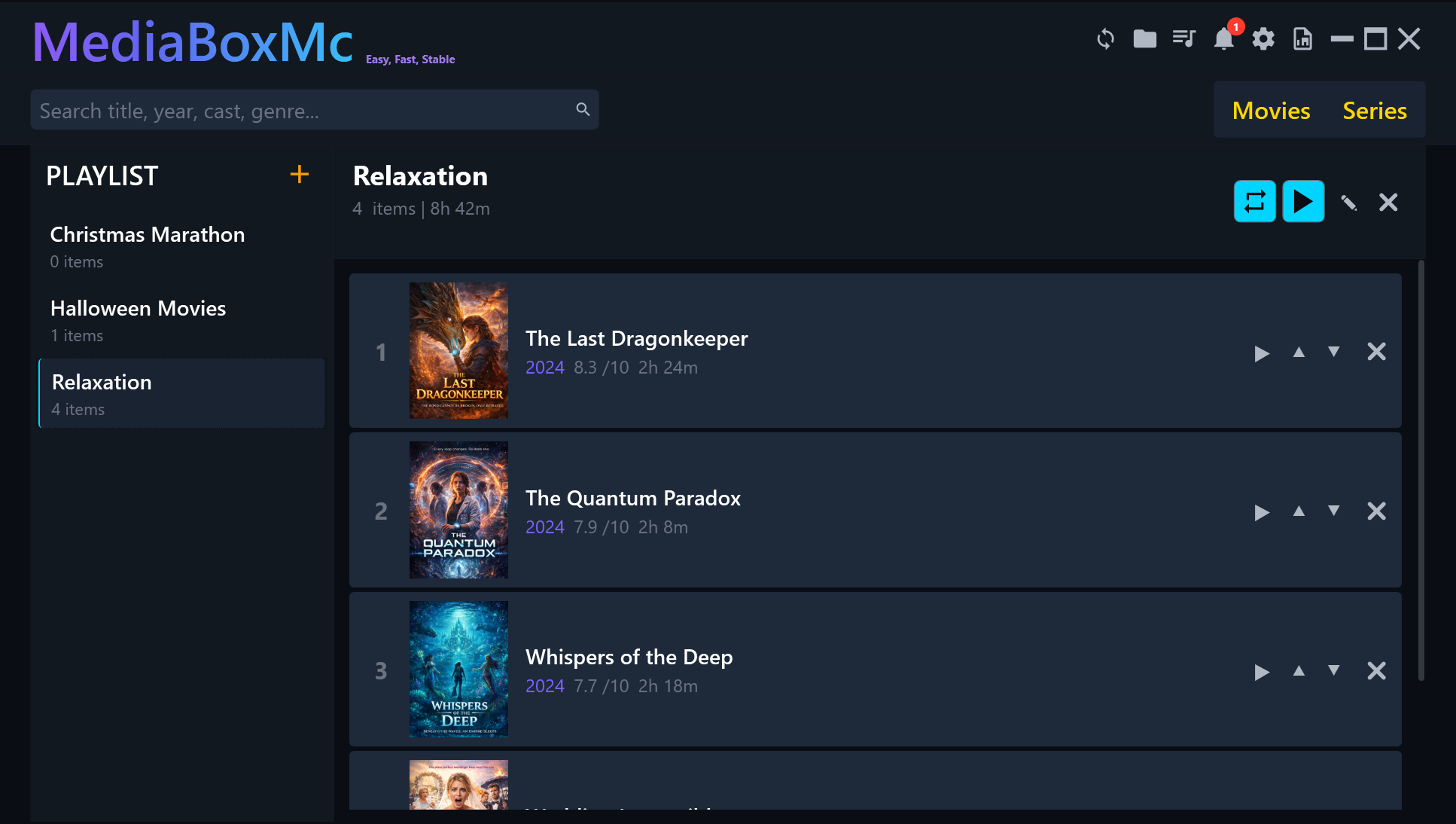 Playlist Personalizzabili